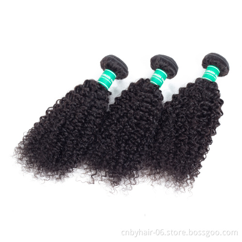 Human Hair Supplier Curly Wave Hair Wig Indian Human Hair  Extension Double Drawn Weft